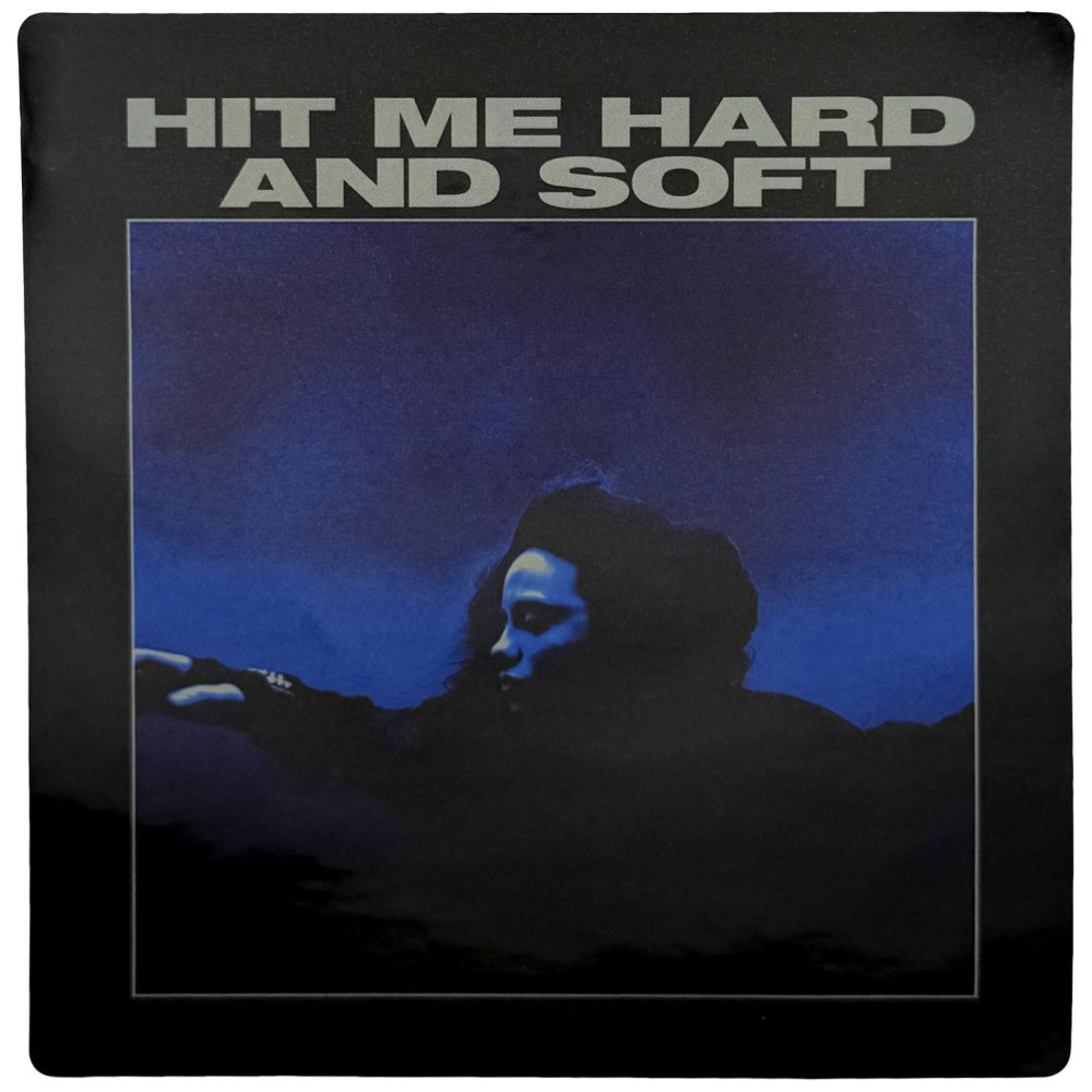 Billie Eilish - Hit Me Hard And Soft Sticker - Black/Blue